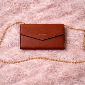 Michael Kors  Brown Leather Crossbody bag